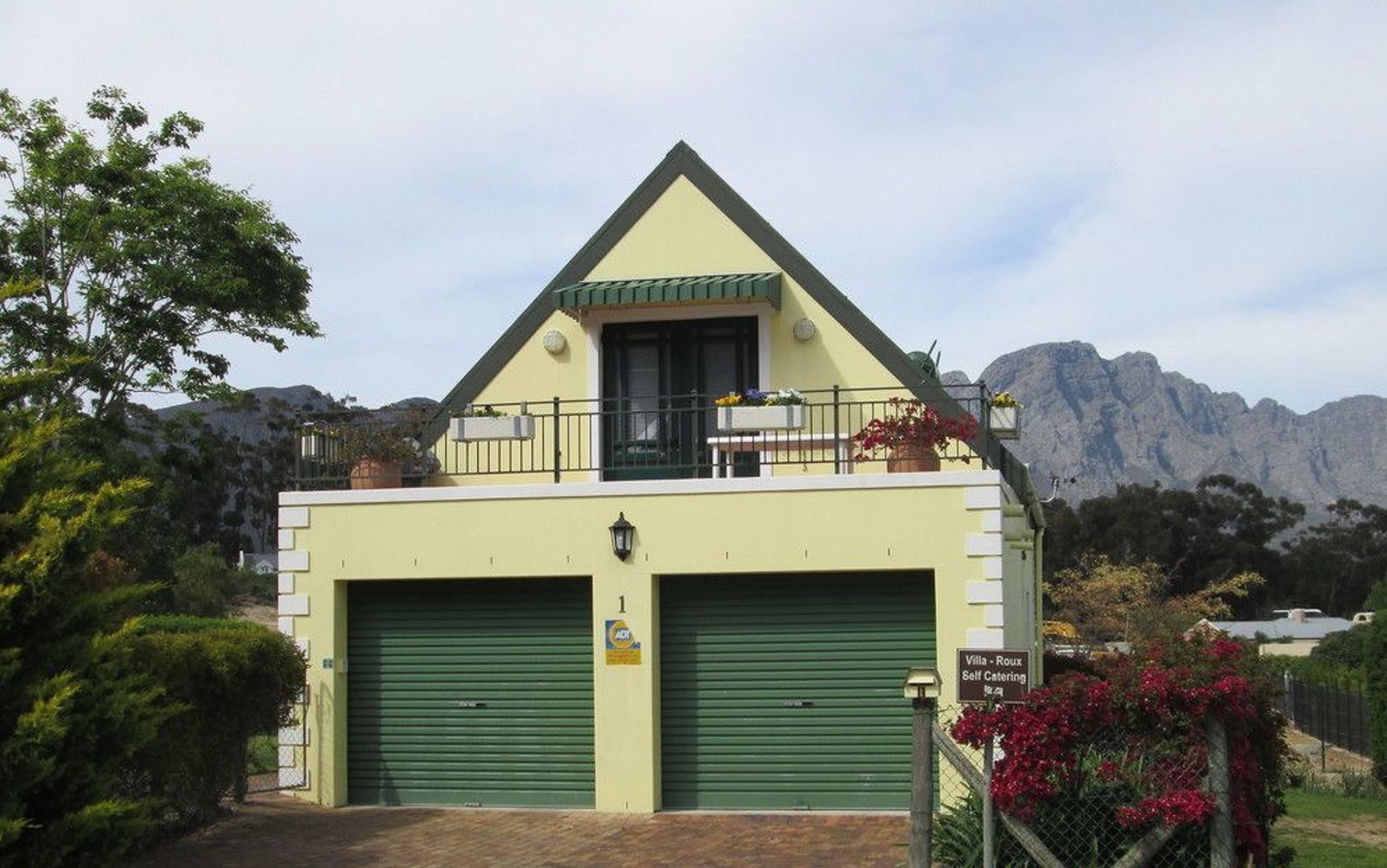 Villa-Roux Garden Cottage Franschhoek Kültér fotó